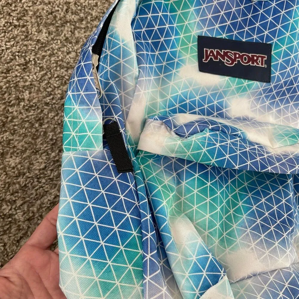 Blue/Turquoise JanSport Backpack